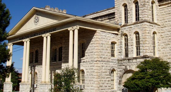 Hamilton County Courthouse, Hamilton, TX